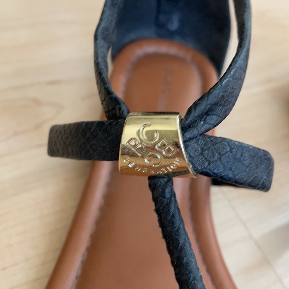BCBG Generation Gladiator Sandal gold Hardware 7.5 - Picture 3 of 5